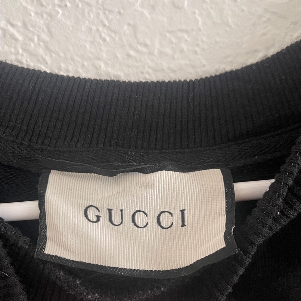 Gucci Black Sweatshirt with Vibrant UFO Motif - Picture 2 of 5